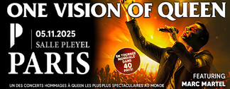 One of the world's most spectacular Queen Tribute Show feat Marc Martel 